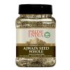Pride of India – Ajwain Seed Whole – Gourmet Carom Seeds – Flavoring agent for Savory Dishes – Aromatic & Nutrient Dense – Easy to Use – 8 oz. Medium