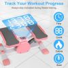 Mini Stepper Stair Stepper With Resistance Bands Quiet Workout Stepper with Digital Timer Max 330.7LBS Load for Home